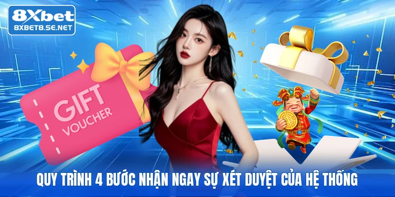 Quy trình 4 bước nhận ngay sự xét duyệt của hệ thống